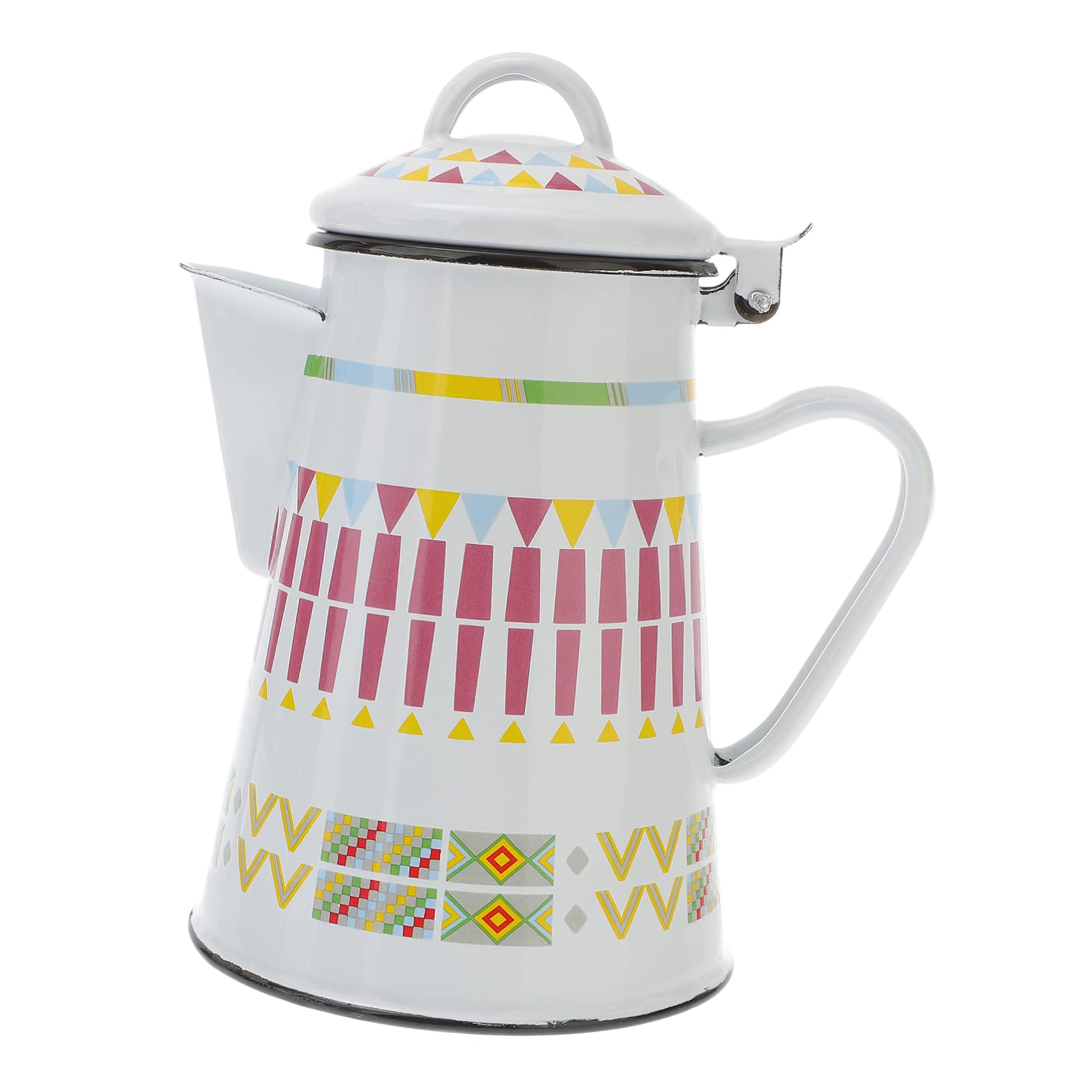 Amazon | EXQUIMEUBLE コーヒーポット アンティーク エナメル